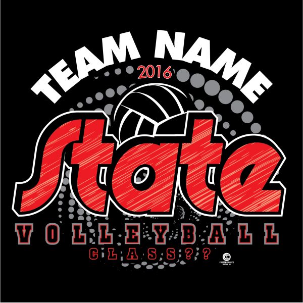 Volleyball T-Shirt Designs — Custom Sports