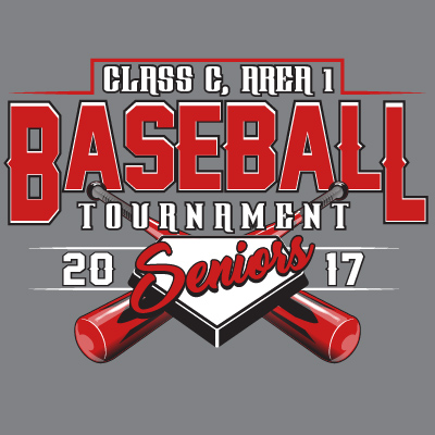 Baseball Tournament Shirt Design - Customized for Printing